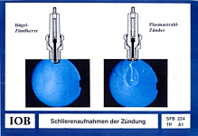 Schlierenaufnahmen der Zndung